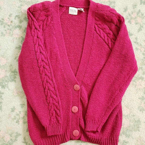 Retro style button sweaters set - Picture 9 of 15